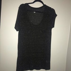 Speckled tee